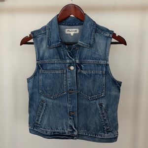 Chest Pocket Denim Vest
MADEWELL